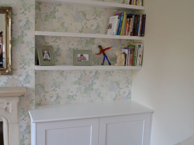 Made to measure alcove units
