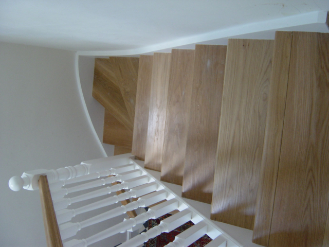 Bespoke oak staircase
