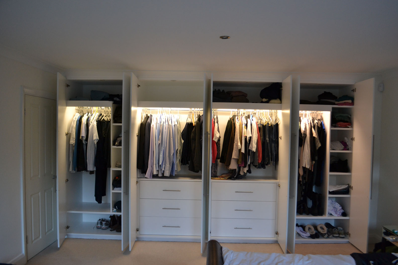 made to measure fitted wardrobes