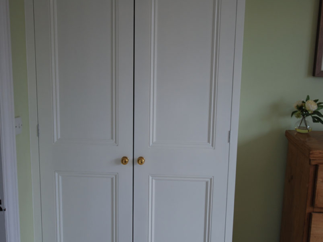 Handmade fitted wardrobe doors